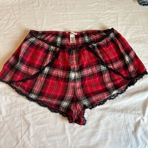 Plaid shorts